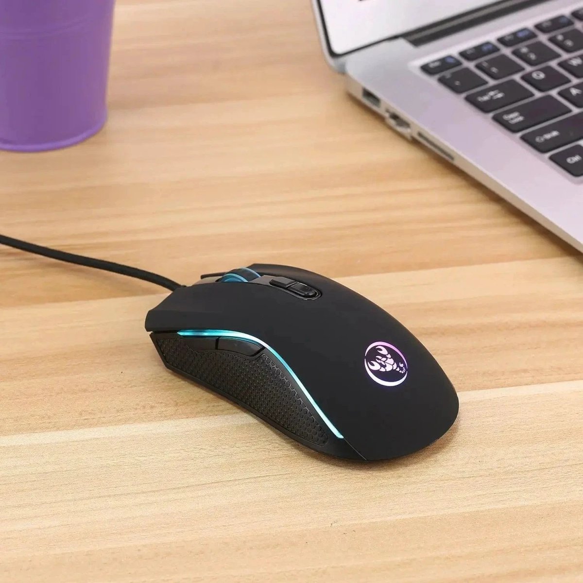 RGB Backlit Gaming Keyboard with Floating Keys - MANDOTOS