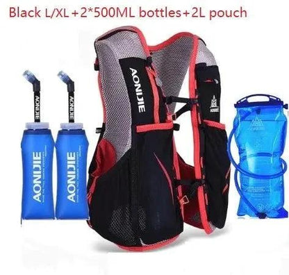 Running Water Bag Backpack Sports Vest - MANDOTOS