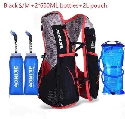 Running Water Bag Backpack Sports Vest - MANDOTOS