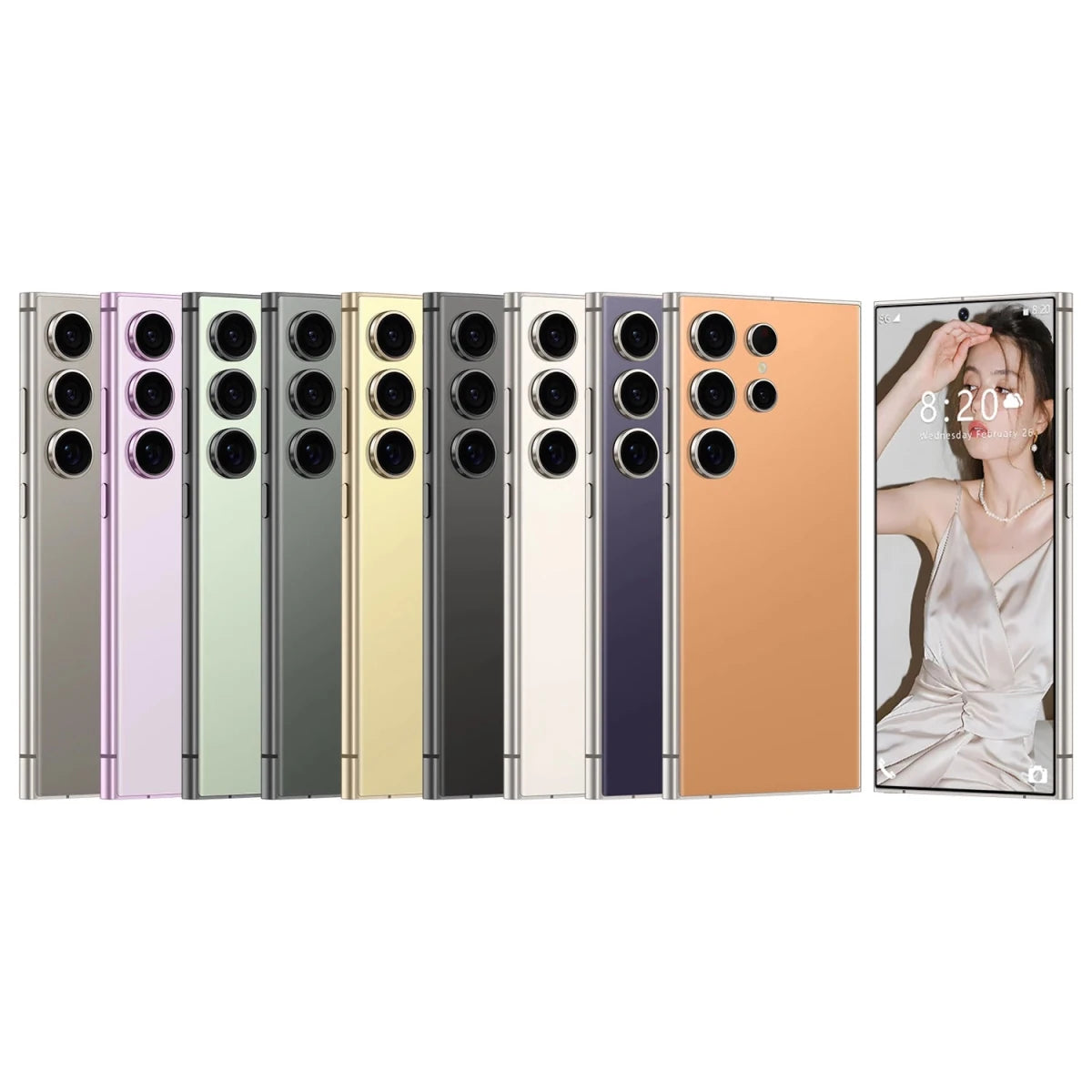 S24 Ultra 7.3 5G French/Spanish/English Smartphone 108MP Rear Camera 12GB+256GB Business Travel 65W Quick Charge CDMA - MANDOTOS INTERNATIONAL