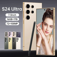 S24 Ultra 7.3 5G French/Spanish/English Smartphone 108MP Rear Camera 12GB+256GB Business Travel 65W Quick Charge CDMA - MANDOTOS INTERNATIONAL
