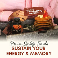 Caffeine Pills Alternative to an Energy Drink Energy Gel Energy Gummies 60 Pills - MANDOTOS INTERNATIONAL