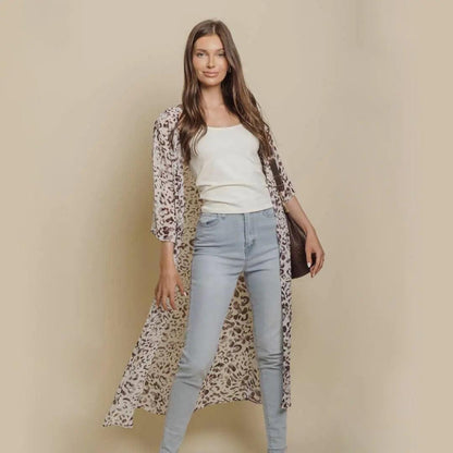 Safari Chic Kimono - MANDOTOS