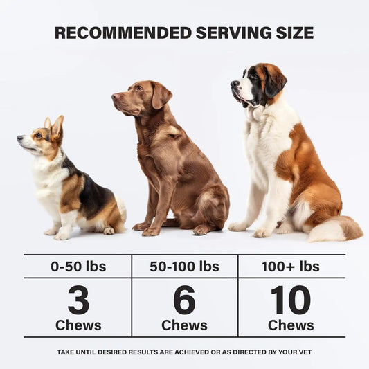 Serenity Dog Chews - 90 Chicken Flavor - MANDOTOS