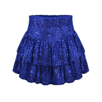 Sexy African High Waist Sequin Mini Skirts - Dashiki Summer Clothes for Women - MANDOTOS INTERNATIONAL