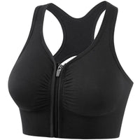 Shockproof Push Up Plus Size Running Yoga Fitness Sports Bra - MANDOTOS