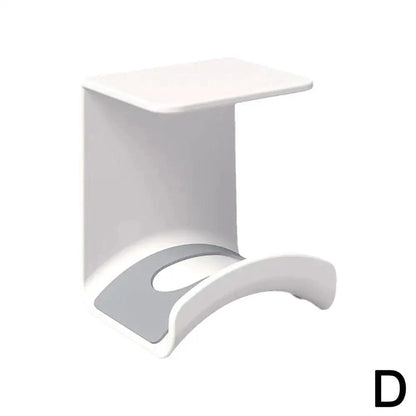 Universal Headphone Stand Adhensive Plastic Wall Mount Hanger Under Desk Headset Rack Holder Support For Gaming Earphone Bracket - MANDOTOS