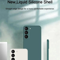 Luxury Silicone Case for Samsung Galaxy S24/S20/S21/S22/S23/Note 10/20 - Premium Liquid Protection & Sleek Design - MANDOTOS