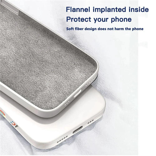 Luxury Silicone Case for Samsung Galaxy S24/S20/S21/S22/S23/Note 10/20 - Premium Liquid Protection & Sleek Design - MANDOTOS