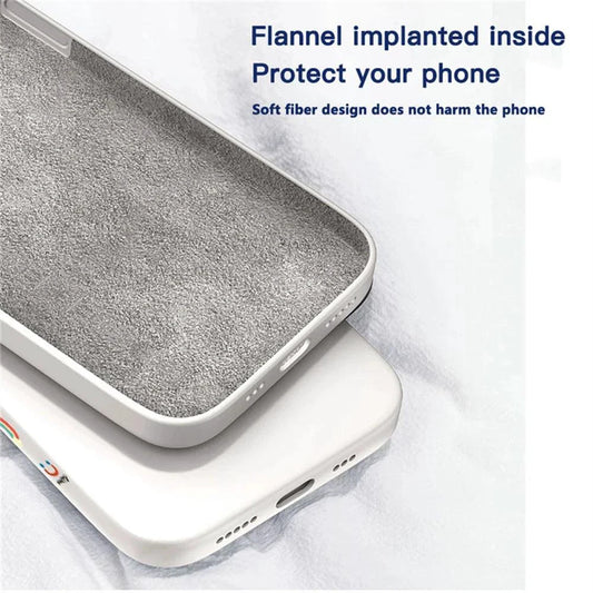 Luxury Silicone Case for Samsung Galaxy S24/S20/S21/S22/S23/Note 10/20 - Premium Liquid Protection & Sleek Design - MANDOTOS