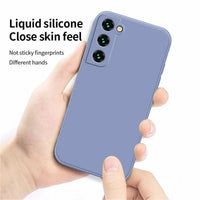 Luxury Silicone Case for Samsung Galaxy S24/S20/S21/S22/S23/Note 10/20 - Premium Liquid Protection & Sleek Design - MANDOTOS