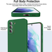 Luxury Silicone Case for Samsung Galaxy S24/S20/S21/S22/S23/Note 10/20 - Premium Liquid Protection & Sleek Design - MANDOTOS