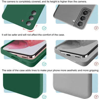Luxury Silicone Case for Samsung Galaxy S24/S20/S21/S22/S23/Note 10/20 - Premium Liquid Protection & Sleek Design - MANDOTOS