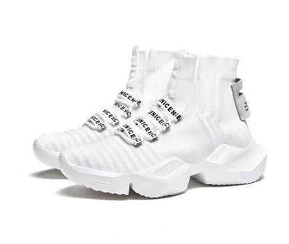 Socks Shoes Daddy Shoes Sports Shoes Men'S Large Size Trendy Shoes Casual Shoes - MANDOTOS