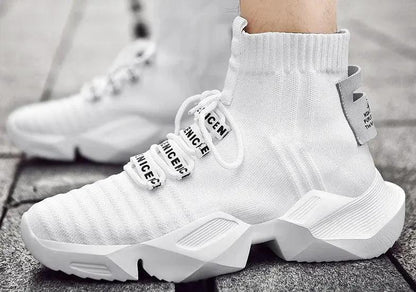 Socks Shoes Daddy Shoes Sports Shoes Men'S Large Size Trendy Shoes Casual Shoes - MANDOTOS