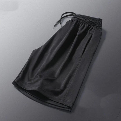 SONECHOKI Running Shorts Men Striped Printing Loose Basketball Sport Gym Breathable Shorts Fitness Training Workout Bottom Male - MANDOTOS