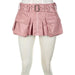 Spice Faux Leather Pleat Mini - MANDOTOS