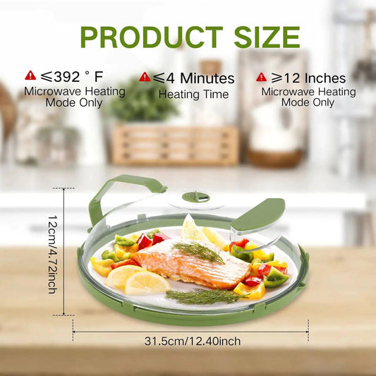 Splatter Shield Microwave Cover - MANDOTOS