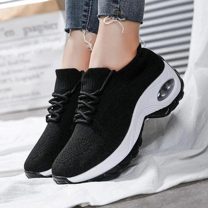 Sports shoes women flying knit socks shoes shaking shoes - MANDOTOS