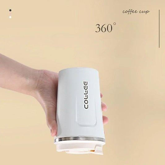 Stainless Steel Smart Coffee Tumbler Thermos Cup with Intelligent Temperature Display Portable Travel Mug 380ml 510ml - MANDOTOS