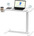 Standing Scroll Table With Hidden Wheels Side Table Height-adjustable Bed Table - MANDOTOS