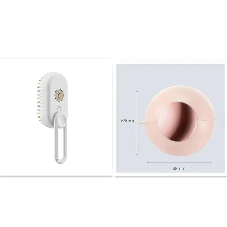 Steamy Pet Grooming Brush - MANDOTOS