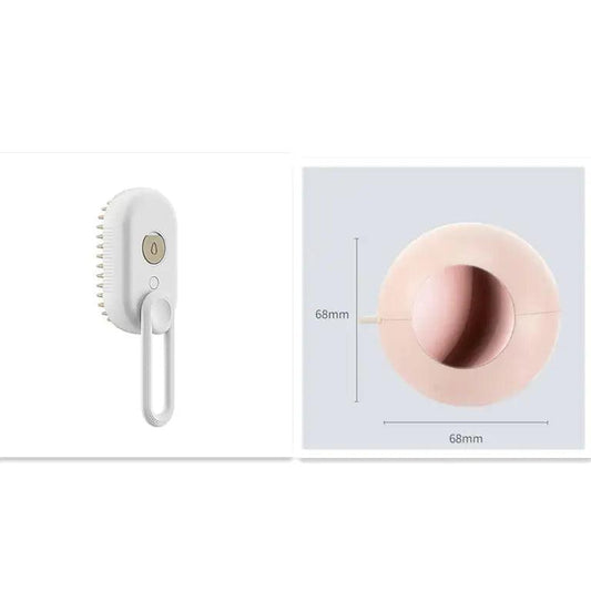 Steamy Pet Grooming Brush - MANDOTOS