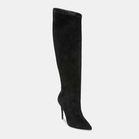 Stiletto Heels Pleated High Over The Knee Boots - MANDOTOS