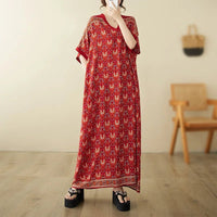 Summer Dress for Women Clothing Streetwear Ethnic Style Bohemian Beach Vintage Clothes Casual Fashion Harajuku Loose Streetwear - MANDOTOS INTERNATIONAL
