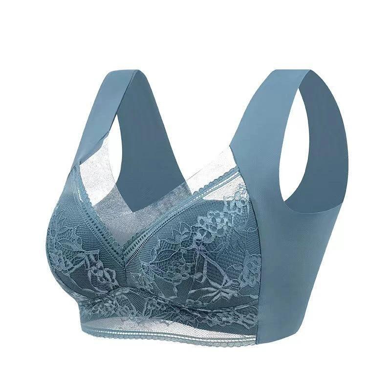 Summer Breeze Ice Silk Seamless Bra - Ultra-Comfort & Breathable Fit for Effortless Style - MANDOTOS