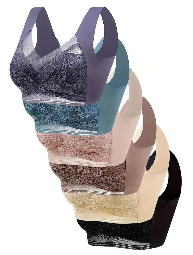 Summer Breeze Ice Silk Seamless Bra - Ultra-Comfort & Breathable Fit for Effortless Style - MANDOTOS