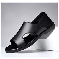 Summer New Men's Sandals Non-slip Soft-soled Sandals Soft Surface Breathable Wear-resistant Casual Soft-soled Beach Sandals for Men - MANDOTOS INTERNATIONAL