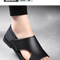 Summer New Men's Sandals Non-slip Soft-soled Sandals Soft Surface Breathable Wear-resistant Casual Soft-soled Beach Sandals for Men - MANDOTOS INTERNATIONAL