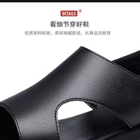 Summer New Men's Sandals Non-slip Soft-soled Sandals Soft Surface Breathable Wear-resistant Casual Soft-soled Beach Sandals for Men - MANDOTOS INTERNATIONAL
