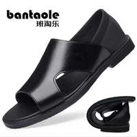 Summer New Men's Sandals Non-slip Soft-soled Sandals Soft Surface Breathable Wear-resistant Casual Soft-soled Beach Sandals for Men - MANDOTOS INTERNATIONAL