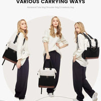 Super Lightweight Women's Travel Laptop Backpack with Curved Shoulder Straps - MANDOTOS INTERNATIONAL
