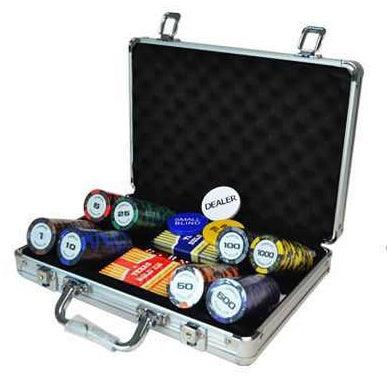 Texas Holdem Poker Chips Coin Set Baccarat Las Vegas Mahjong Hall Token Wheat Ears 14g - MANDOTOS