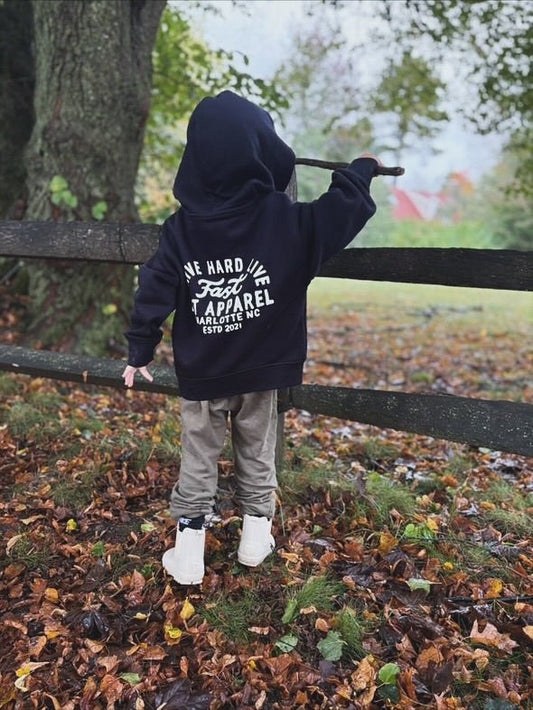 THE APEX HOODIE - RECYCLED BLACK