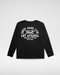 THE APEX LONG SLEEVE TEE - SOLID BLACK