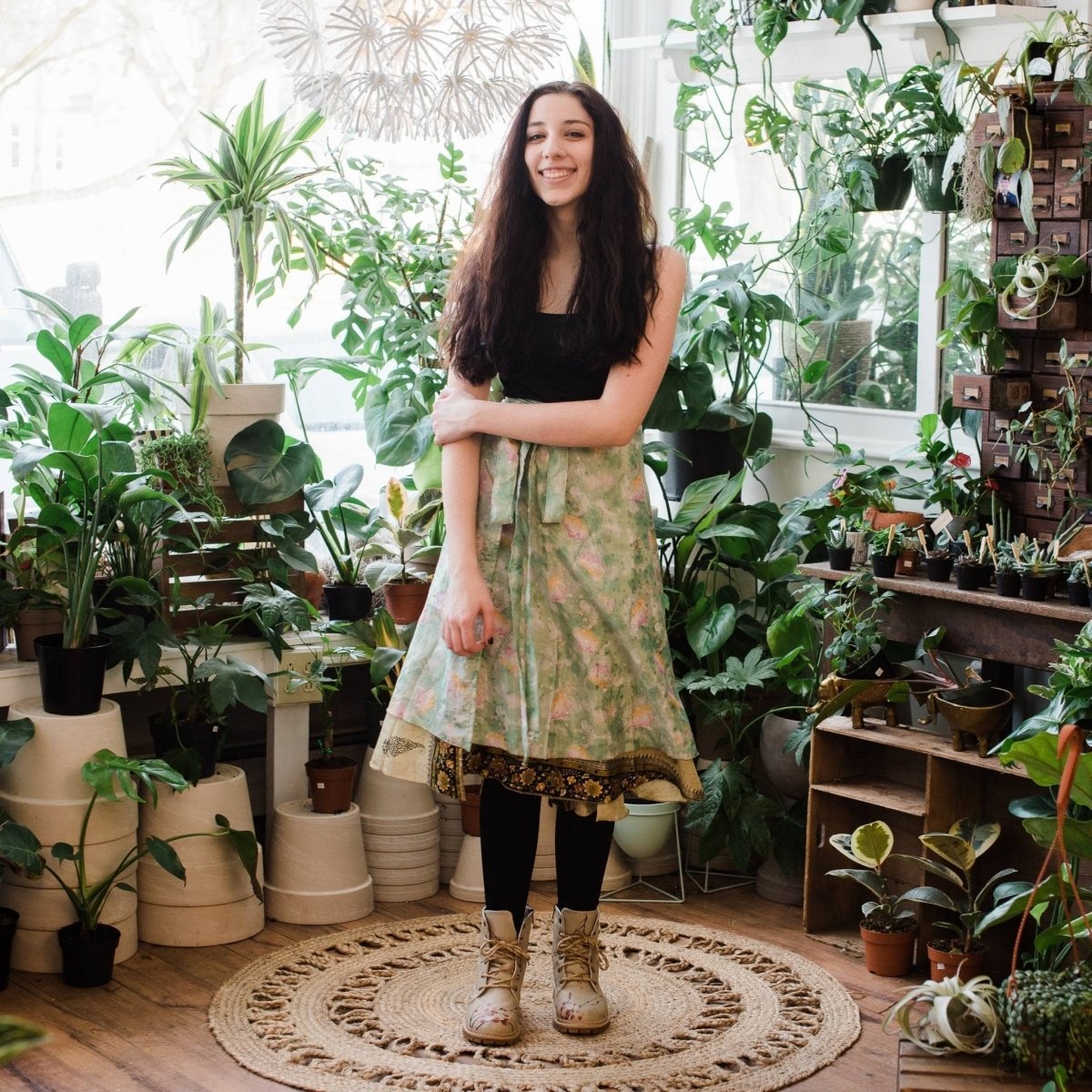 The Original Sari Wrap Skirt - MANDOTOS INTERNATIONALClothing and Accessories