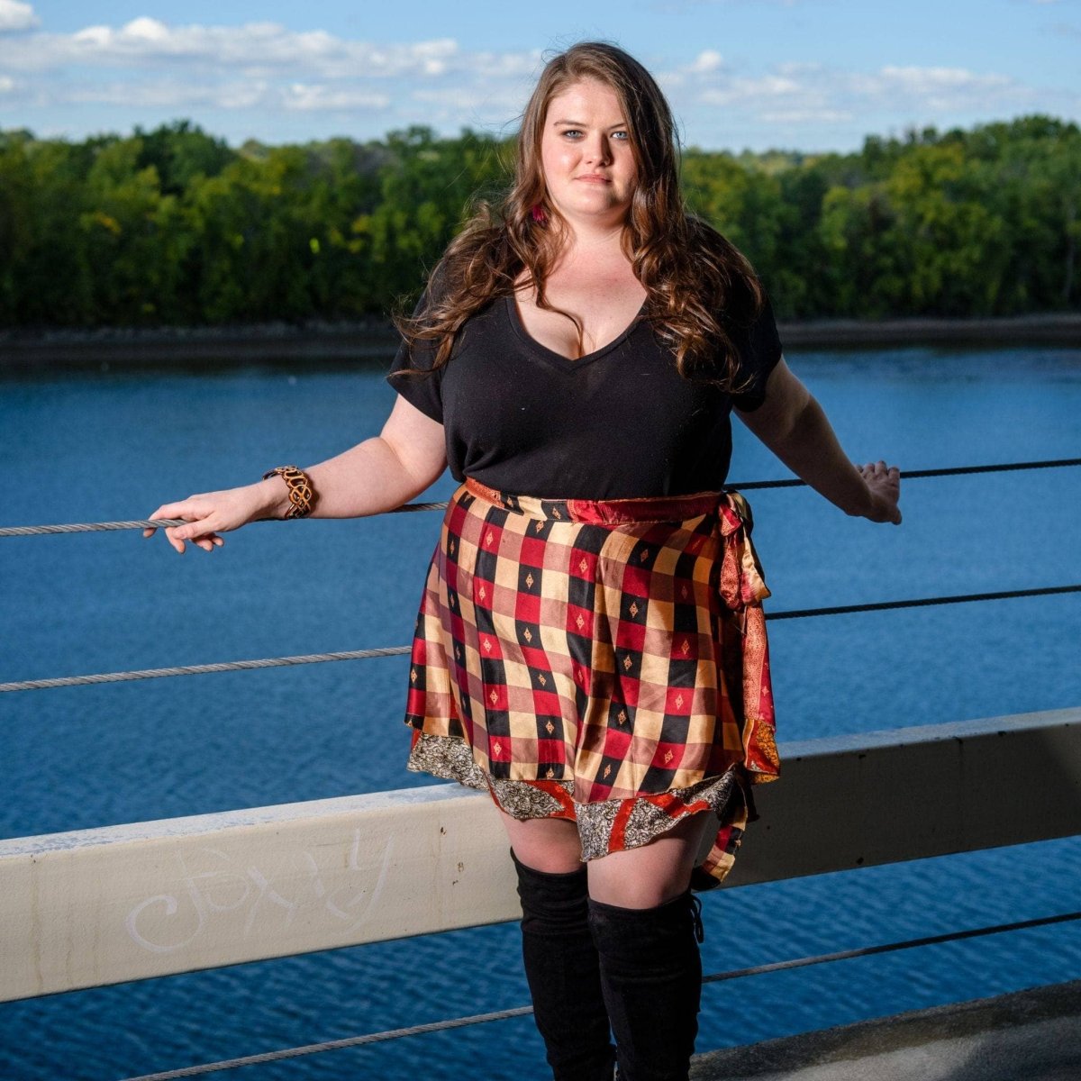 The Original Sari Wrap Skirt - MANDOTOS INTERNATIONALClothing and Accessories