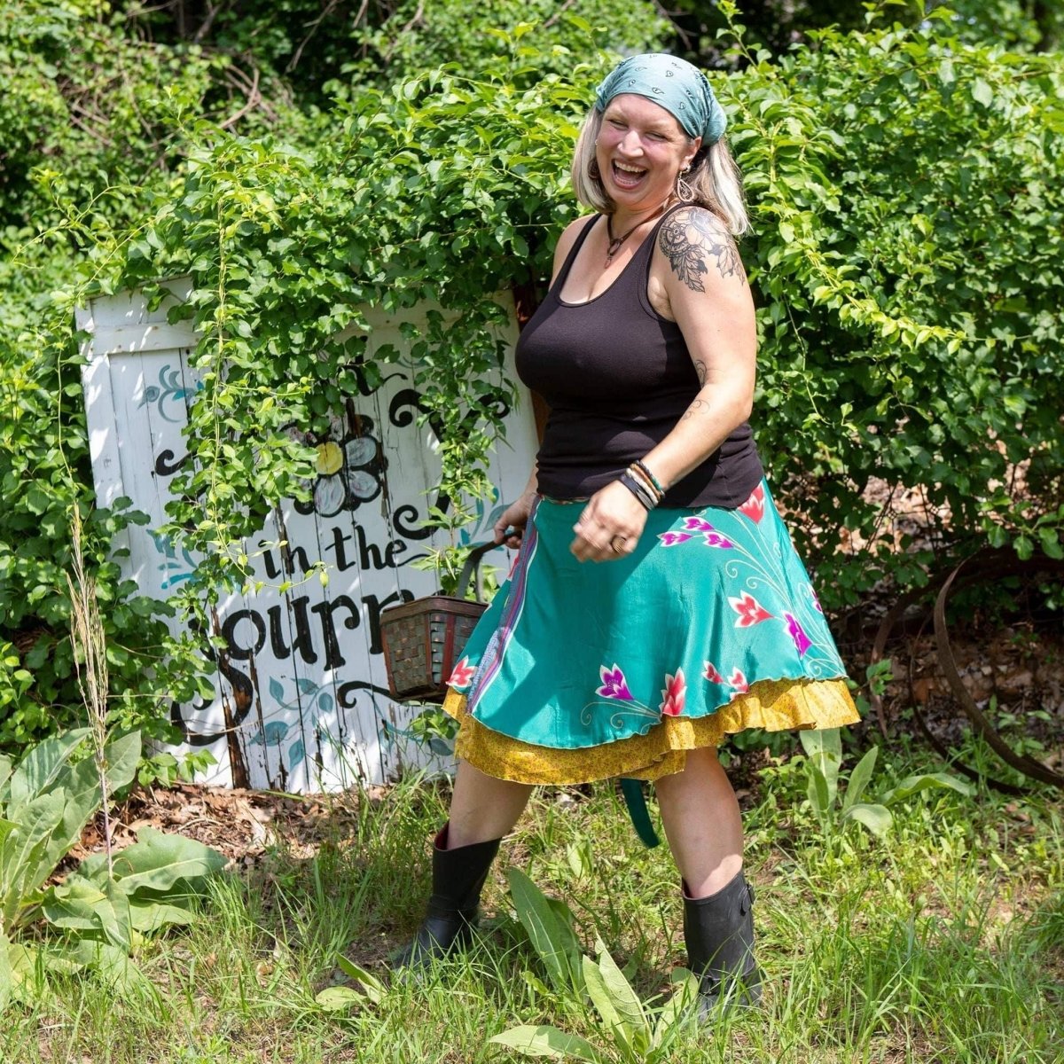 The Original Sari Wrap Skirt - MANDOTOS INTERNATIONALClothing and Accessories
