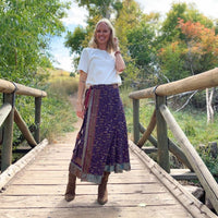 The Original Sari Wrap Skirt - MANDOTOS INTERNATIONALClothing and Accessories