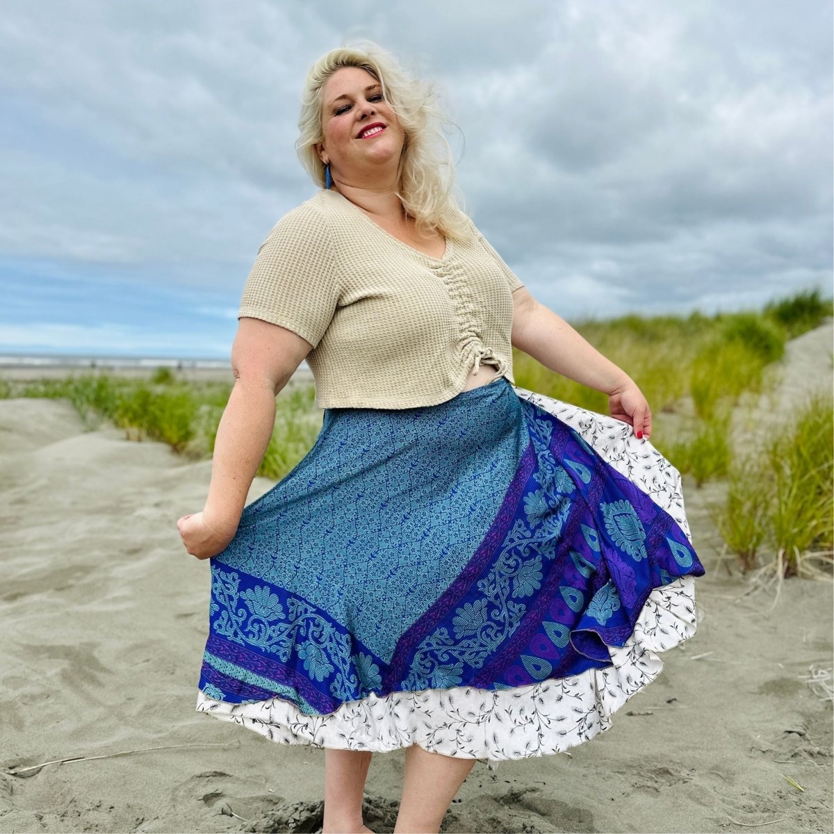The Original Sari Wrap Skirt - MANDOTOS INTERNATIONALClothing and Accessories