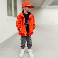 THE STORM RIDER WATERPROOF JACKET - RED