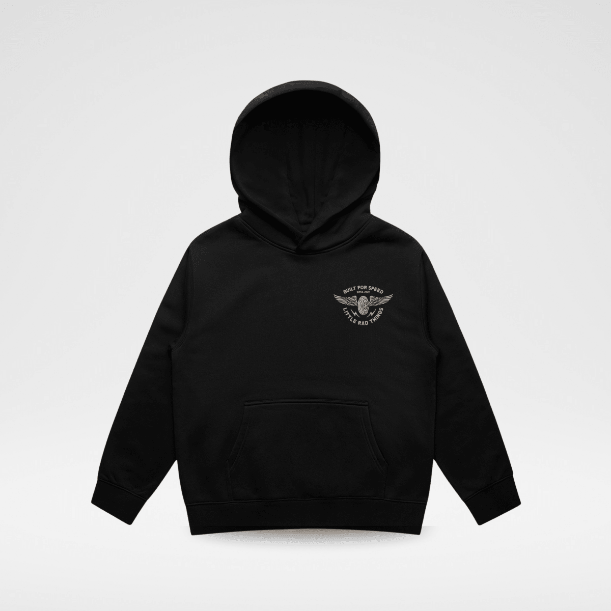 THE WINGED MECHANIC HOODIE - RECYCLED BLACK - MANDOTOS INTERNATIONALBaby & Toddler Outerwear