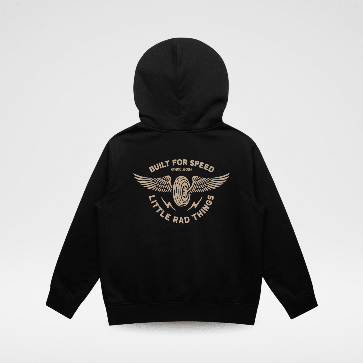 THE WINGED MECHANIC HOODIE - RECYCLED BLACK - MANDOTOS INTERNATIONALBaby & Toddler Outerwear