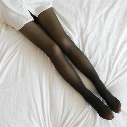 Winter Warmth High Waist Thermal Tights - Sexy & Slim Fit! - MANDOTOS