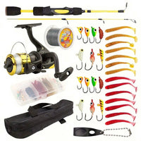 Topline Tackle High Quality Travel Fishing Pole Made in China Best Ice Fishing Rod Combo - MANDOTOS INTERNATIONAL