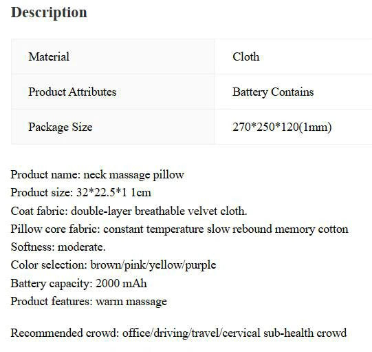 U-Shape All-Purpose Neck Massager - MANDOTOS